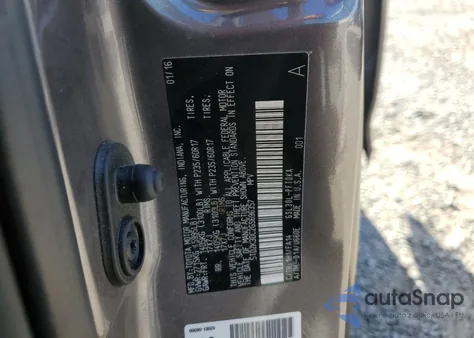 2016 Toyota Sienna from USA, damaged, VIN 5TDZK3DC2GS696357